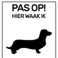 Bescherm je Huis met een Waakbord voor je Hond